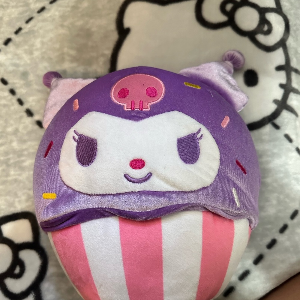 Kuromi Plush Toy - Purple and Pink